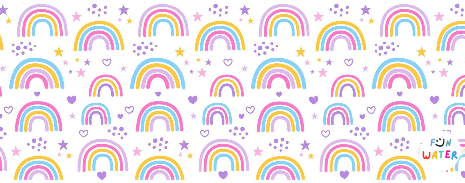 Arcoiris azul - infantil