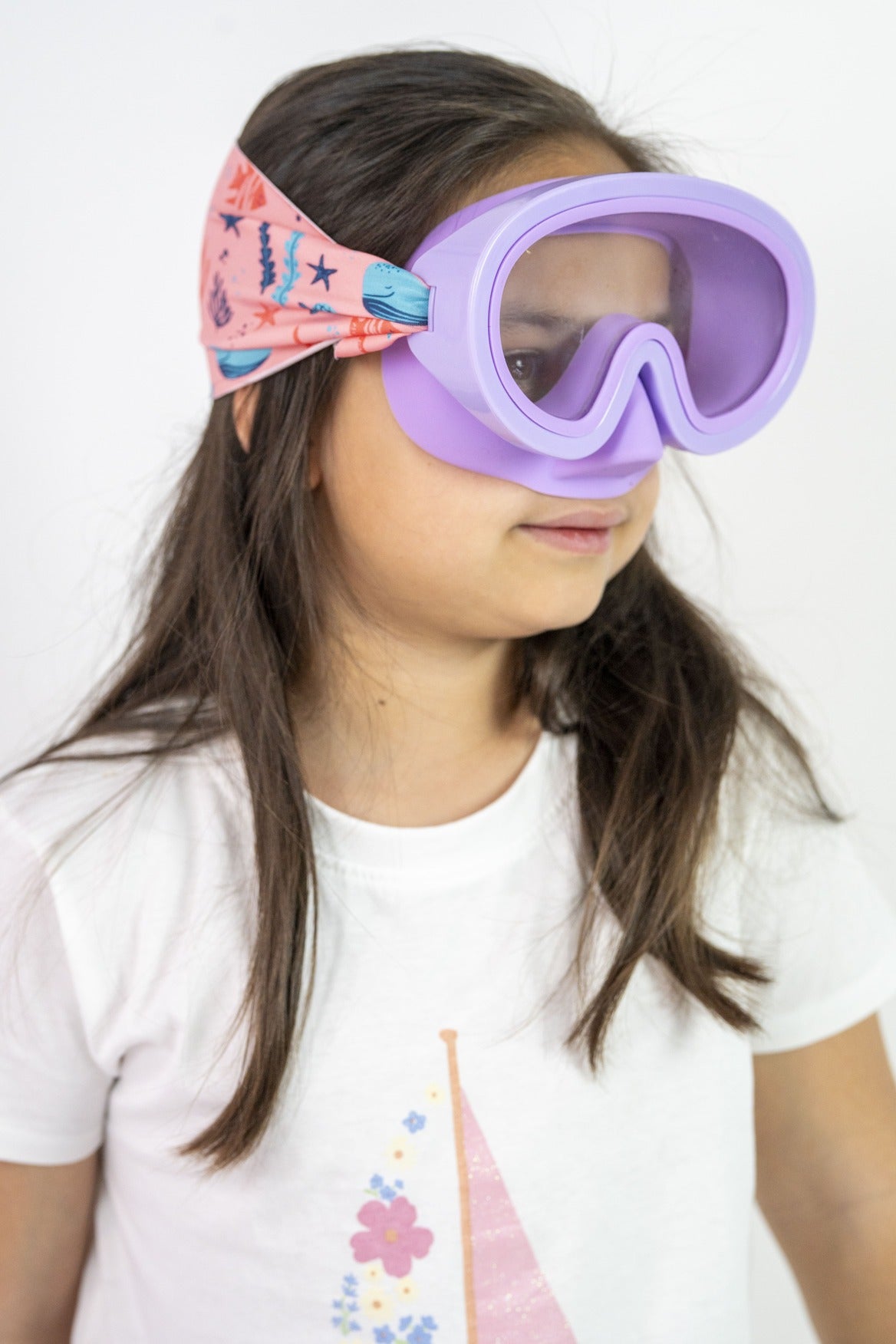 Juniormask Ballenas morado