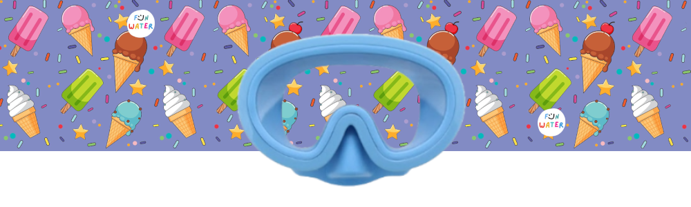 Juniormask Helados azul