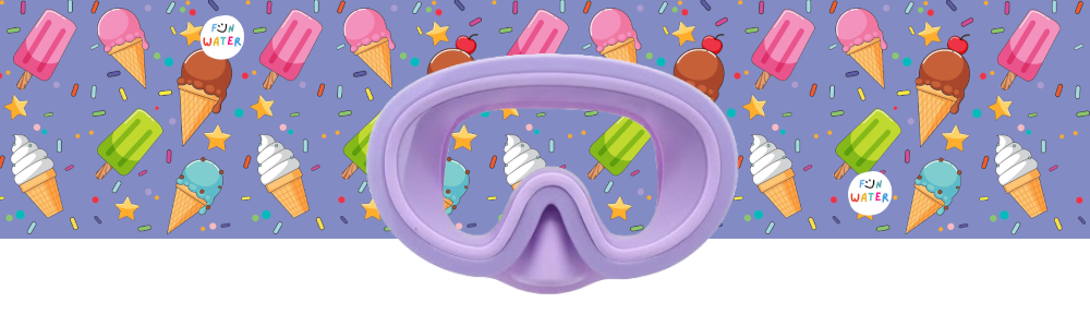 Juniormask Helados morado