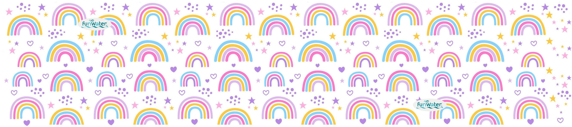 Arcoiris rosas - infantil