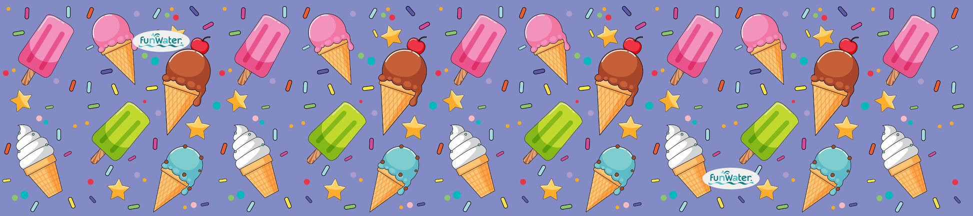 Helados rosa - infantil