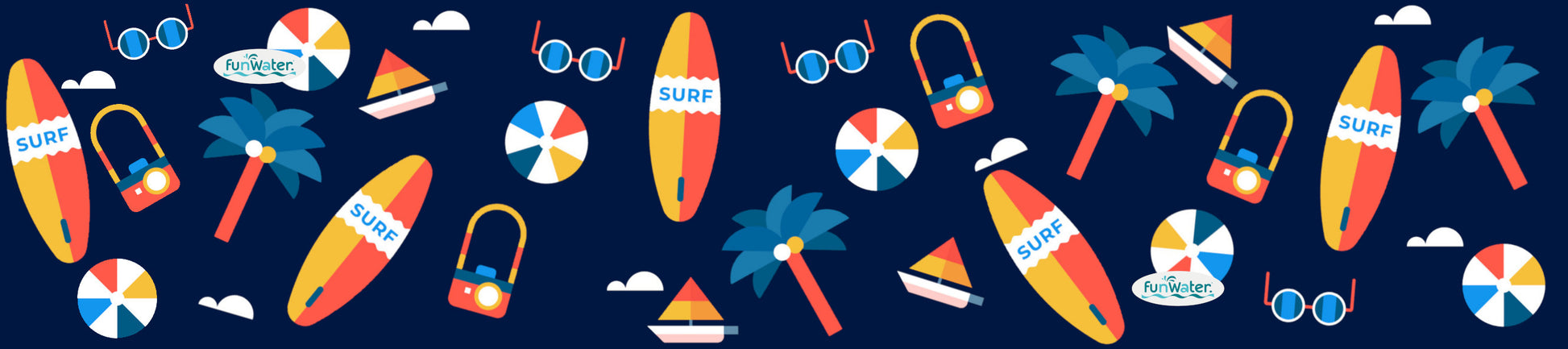 Surf azul - infantil